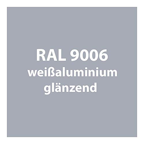 Tupflack 50 ml (RAL 9006 weiß-aluminium glänzend [wie silber]) von Colours-Manufaktur