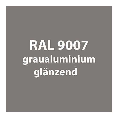 Tupflack 50 ml (RAL 9007 grau-aluminium glänzend) von Colours-Manufaktur