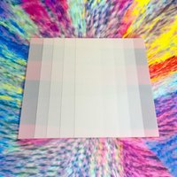 10 Blanko Schablonenmaterial A4 Schablonenfolie Plotterfolie Stück Sehr Stabil 250 Micron Mylar Schablonenblätter von Coloursforart