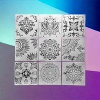 Xxl Schablonen Mandala 9Er Set Je 30 X cm Nr. 228 Wanddesign Für Mandala, Wiederverwendware Wandschablonen 250 Micron Xxl Schablonen Mandala 9Er Set Je 30 X cm Nr. 228 Wanddesign Für Mandala, Wiederverwendware Wandschablonen 250 Micron von Coloursforart