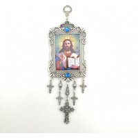 Handgemachter Jesus Wandbehang - Christlich von ColoursofAnatolia
