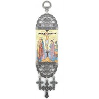 Handgemachter Wandbehang - Jesus Am Kreuz von ColoursofAnatolia