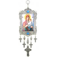 Handgemachter Wandbehang - Maria Und Jesuskind von ColoursofAnatolia
