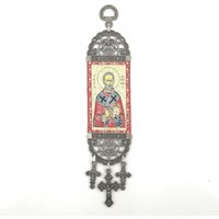 Saint Nicholas Myra - Wandbehang Aus Legierung von ColoursofAnatolia