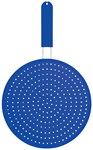 Colourworks Silikon-Spritzschutz, 28 cm – Blau von Colourworks
