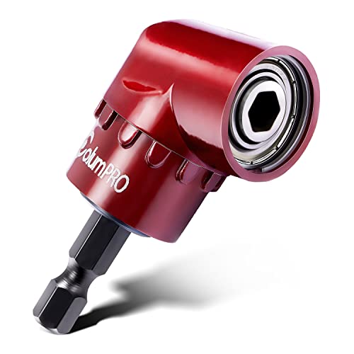 ColumPRO 105° Winkelschrauber ，Rechtwinkliger Bohrer，Rechtwinkliger Stahlwinkeltreiber, mit 1/4-Zoll Magnetischen Bit Halter,Schnellwechselantrieb und magnetischer Bit-Stecknuss-Adapter von ColumPRO