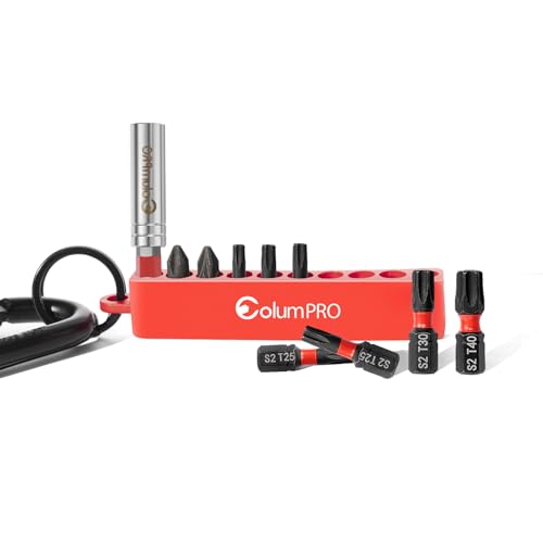 ColumPRO Torx Bit set 10-teiliges ,T15 | T20*2 | T25*2 | T30 | T40,Torx-Schraubendreher-Sets,PH2,PZ2-Schlagschrauber-Bits und ein Bit-Halter mit einem selbstsichernden Haken ColumPRO Torx Bit set 10-teiliges ,T15 | T20*2 | T25*2 | T30 | T40,Torx-Schraubendreher-Sets,PH2,PZ2-Schlagschrauber-Bits und ein Bit-Halter mit einem selbstsichernden Haken von ColumPRO