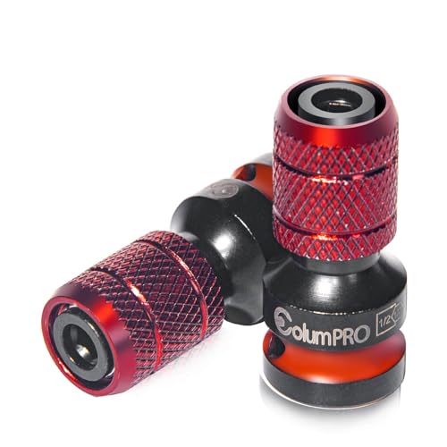 ColumPRO 2-teiliger Adapterkonverter von 1/2-Zoll-Quadratantrieb auf 1/4-Zoll-Hex-Welle-Buchse zum Anschließen von Schraubendreher-Bits an Schlagschrauber und Ratsche-Schrauber. ColumPRO 2-teiliger Adapterkonverter von 1/2-Zoll-Quadratantrieb auf 1/4-Zoll-Hex-Welle-Buchse zum Anschließen von Schraubendreher-Bits an Schlagschrauber und Ratsche-Schrauber. von ColumPRO
