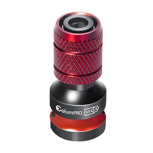 ColumPRO-Adapterkonverter von 1/2-Zoll-Quadratantrieb auf 1/4-Zoll-Hex-Welle-Buchse zum Anschließen von Schraubendreher-Bits an Schlagschrauber und Ratsche-Schrauber. ColumPRO-Adapterkonverter von 1/2-Zoll-Quadratantrieb auf 1/4-Zoll-Hex-Welle-Buchse zum Anschließen von Schraubendreher-Bits an Schlagschrauber und Ratsche-Schrauber. von ColumPRO