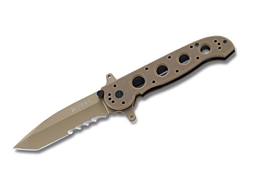 COLUMBIA RIVER KNIFE & TOOL Unisex Erwachsene Taschenmesser M16-14dsfg CRKT M16 14 SPECIAL FORCES G10 DESERT, Braun, 23 5 cm EU von CRKT