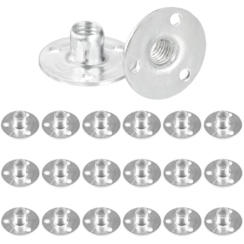 ComPDCVD 3 Loch T Mutter 20 Stück Verzinkte Platte M8 T Muttern Möbelbeschläge Flanscheinsatz Innengewinde Hardware-Fitting für Befestigung von Möbeln ComPDCVD 3 Loch T Mutter 20 Stück Verzinkte Platte M8 T Muttern Möbelbeschläge Flanscheinsatz Innengewinde Hardware-Fitting für Befestigung von Möbeln von ComPDCVD