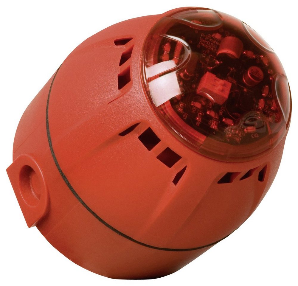 ComPro Sensor ComPro Kombi-Signalgeber LED Chiasso Razor Rot Blitzlicht, Dauerton 12, (Chiasso Razor) von ComPro
