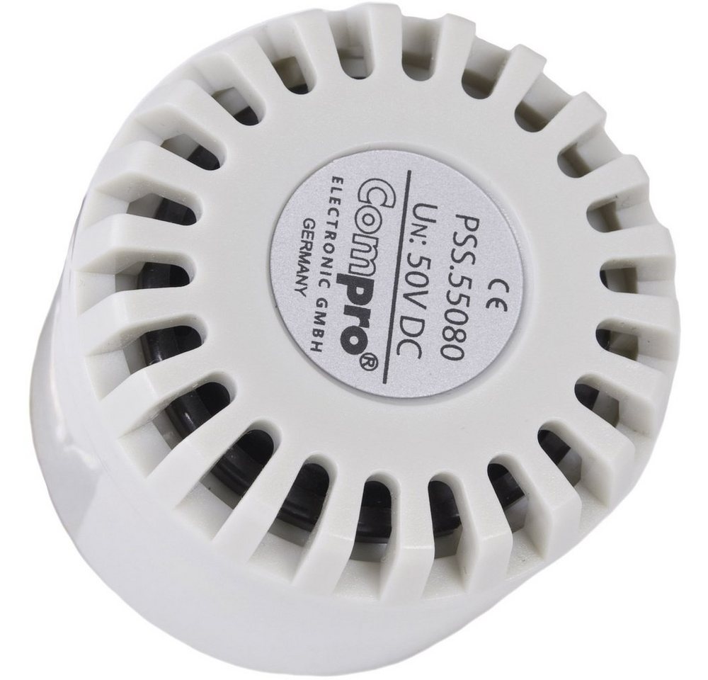 ComPro Sensor ComPro Signalsirene PSS.55.030.W PSS.55.030 Einzelton 12 V/DC 110 dB, (PSS.55.030) von ComPro