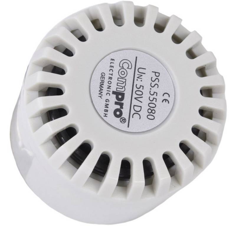 ComPro Sensor ComPro Signalsirene PSS.55.030.W PSS.55.030 Einzelton 12 V/DC 110 dB, (PSS.55.030) von ComPro