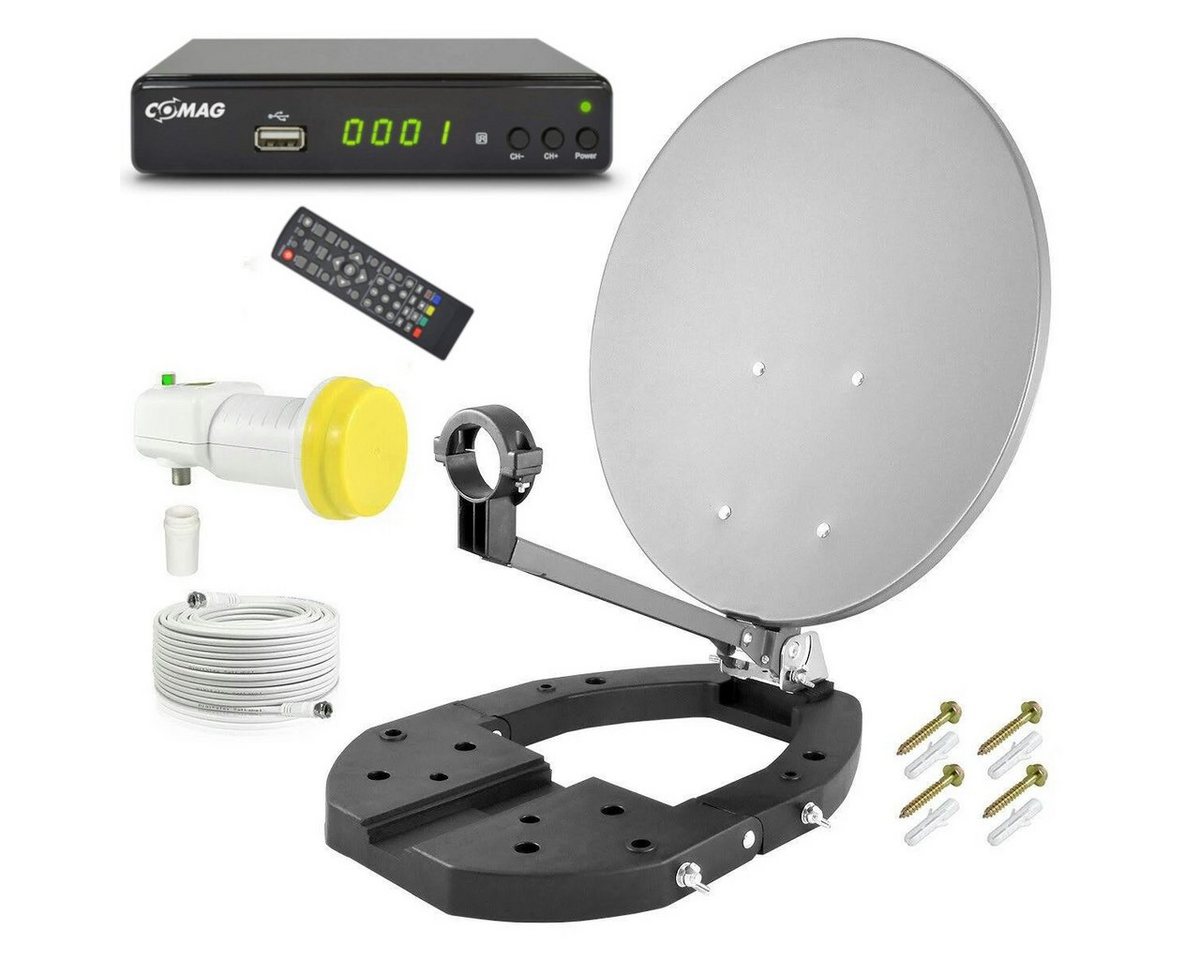 Comag COMAG SAT Camping-Set Easyfind CD08, Komplett-Set inkl. Sat Receiver Camping Sat-Anlage Comag COMAG SAT Camping-Set Easyfind CD08, Komplett-Set inkl. Sat Receiver Camping Sat-Anlage von Comag