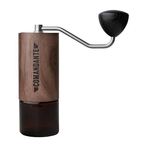 Kaffeemühle C40 MK4 Nitro Blade Liquid Amber/Edelstahl von COMANDANTE, Silber/Braun, Silber/Braun Kaffeemühle C40 MK4 Nitro Blade Liquid Amber/Edelstahl von COMANDANTE, Silber/Braun, Silber/Braun von Comandante