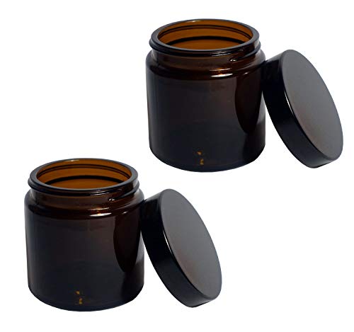 Comandante Ersatzglas mit Deckel (2 STK.) für C40 MK3 Kaffeemühle (2 x Braunglas) von Comandante