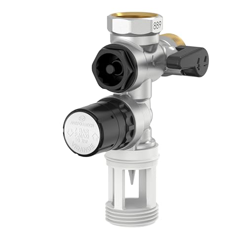 COMAP 889 Sicherheitsgruppe gerader Edelstahlsitz für Warmwasserbereiter, Cumulus - 20x27 oder 3/4" - R110007001 von Comap