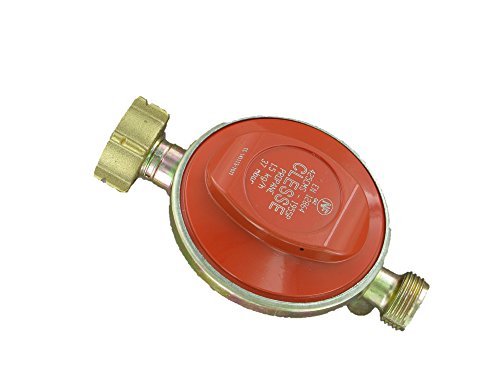 Comap S651198 Gasdruckminderer mit Gewindesicherung, Propan Sicherheits-Druckminderer mit Gewinde. NF, 37 mbar, 1,5 kg/h, rot von Comap