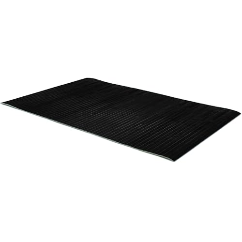 Comart - Küchenteppich aus Bambus – 50 x 270 cm – rutschfeste Unterseite – waschbar – behandelter Naturbambus – Spritzwassergeschützt – Mehrzweck-Läufer – glänzender Holzeffekt – bunter Bambus von Comart