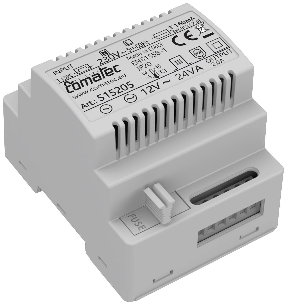 Comatec Hutschienen Netzteil Stromversorgung Din Rail 12 V Ac 2 A 24 Va 1 St B-Ware Comatec Hutschienen Netzteil Stromversorgung Din Rail 12 V Ac 2 A 24 Va 1 St B-Ware von Comatec