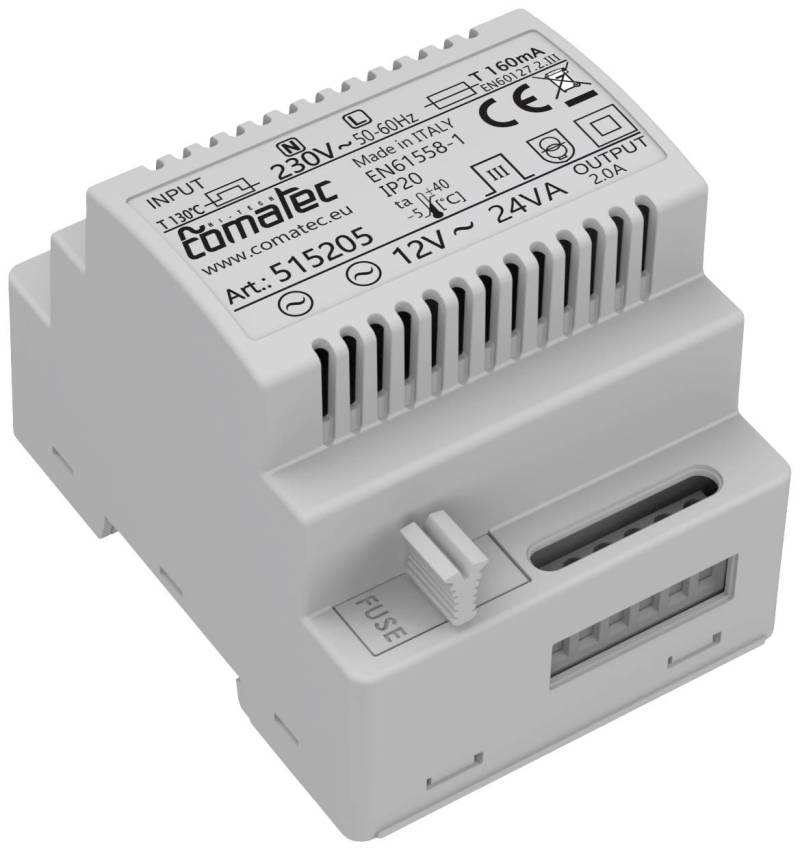 Comatec Hutschienen Netzteil Stromversorgung Din Rail 12 V Ac 2 A 24 Va 1 St B-Ware von Comatec