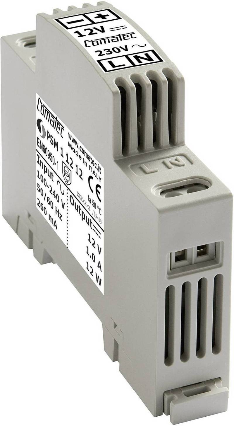 Comatec Psm11212 Hutschienen Netzteil Trafo Transformator (Din Rail) 12 V/Dc 1 A B-Ware von Comatec