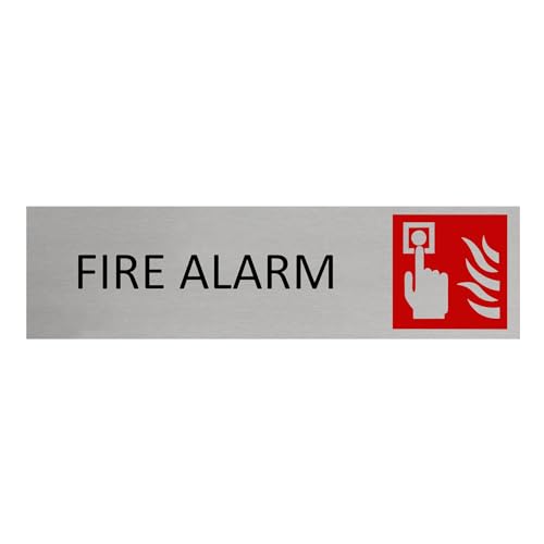 CombiCraft Alu Türschild Feuer-Alarm 165x45mm mit Klebeband CombiCraft Alu Türschild Feuer-Alarm 165x45mm mit Klebeband von CombiCraft