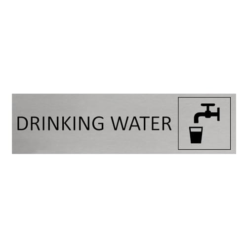 CombiCraft Alu Türschild Trinkwasser 165x45mm mit Klebeband CombiCraft Alu Türschild Trinkwasser 165x45mm mit Klebeband von CombiCraft