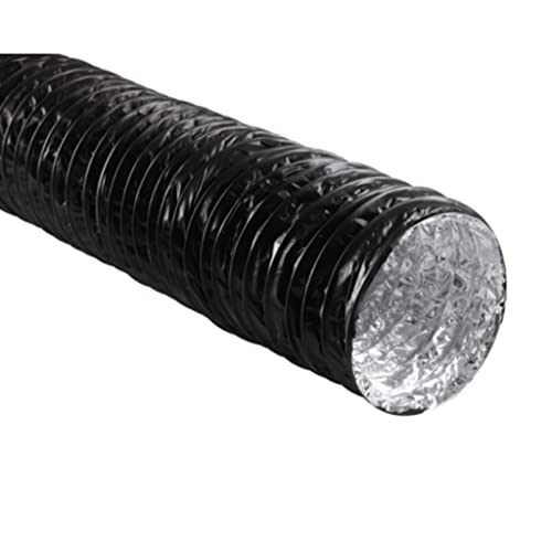 Leitungsrohr aus PVC-beschichtetem Aluminium, Durchmesser 203 mm und 5 Meter. Anzuchträume im Innenbereich, Ozon, Absaugung, Belüftung, Klimaanlage, Küche usw. von Combiduct