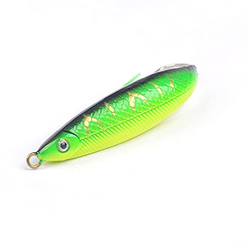 1pc 7g 18G Neues Anti -Gras -Fischerei Wobbler künstlicher Hartköder Swimbait lebensechter Fisch for Basskarpfenfischereiköder (Color : 2, Size : 8cm 18g) von Comcapy