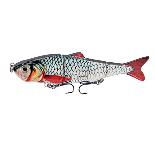 1pc sinkende Wobbler for 12 cm 18G Fischereiköder Multi-Gelenk Swimbait 4 Segment Künstlicher Köder Fischerei Tackle Köder (Color : 5) von Comcapy