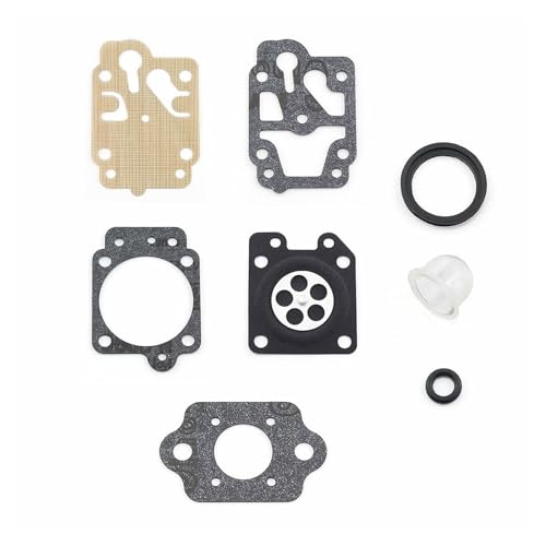 1set Dichtung Kit Membran Kit Vergaser Birne Benzin Pumpe for Walbro Kettensäge Vergaser Reparatur Rebuild Ersatz Zubehör von Comcapy