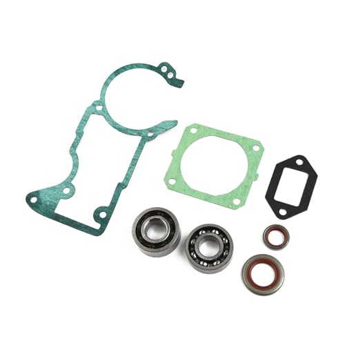 1set Kurbelwelle Lager Kit for Stihl MS440 044 Kurbel Dichtung Dichtung Fall Halb Zylinder Basis Dichtung Kettensägen Teile von Comcapy