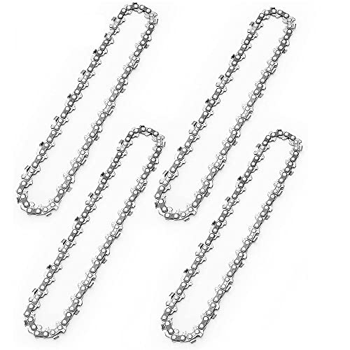 2 Stück / 4 Stück 4 Zoll 6 Zoll 8 Zoll Mini-Sägekette 1/4 "Teilung 043" Stärke 47 DL 45DL 28DL 36DL 37DL 48DL Kettensägenketten (Color : 4 pcs 6 Inch 36DL) von Comcapy