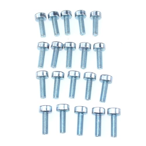20 Stück M5x20 Keilschraube for Stihl Oleo-Mac Dolmar Kettensäge Freischneider Freischneider Kantenschneider Gebläse Heckenschere 20 Stück M5x20 Keilschraube for Stihl Oleo-Mac Dolmar Kettensäge Freischneider Freischneider Kantenschneider Gebläse Heckenschere von Comcapy