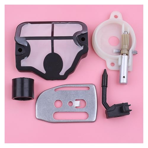 Comcapy Ölpumpe Ölpeilplatte for Husqvarna 136 137 141 142 Luftfilteransaugkrümmer Kettensägen Ersatz Ersatzteil von Comcapy