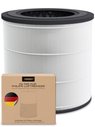 Comedes 3-in-1 Filter für Philips 800i Series Luftreiniger (AC810, AC0820 & AC0820), einsetzbar statt Philips FY0293/30 & FY0194/30 NanoProtect von Comedes