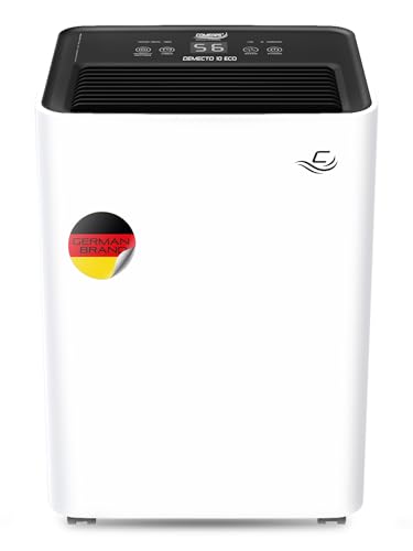 Comedes Demecto 10 eco – Geräuscharmer Effizienter Luftentfeuchter für Schlaf- und Kinderzimmer, leise & elektrische Luftentfeuchtung für Räume bis zu 40m² / 92m³ von Comedes