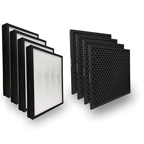 Comedes Einzelfilter für Philips AC5659/10 Luftreiniger (5000 Series) | ersetzt Philips FY5182/30 (Komplett-Set, Doppelpack) von Comedes