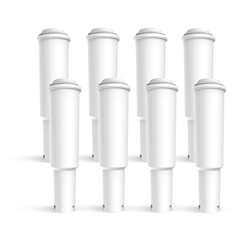 Comedes Wasser-Filter ähnlich wie Jura Claris White System (Filter Nr. 68739, 60209 & 62911, passend zu Kaffeemaschinen der Impressa & Nespresso Serie; 8 Stück) von Comedes