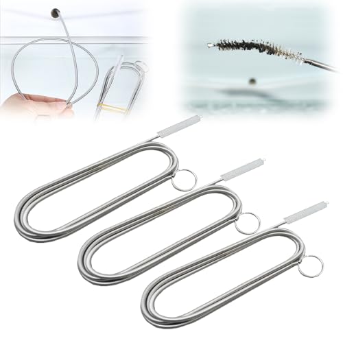 Kühlschrank Reinigungsset, Car Drain Dredge Cleaning Scrub Brush, Kühlschrank Entleerungsbagger, Kühlschrank Entleerungsbagger, Reinigungsbürste für Kühlschrank Reinigungswerkzeug (3pcs) von ComedyKing