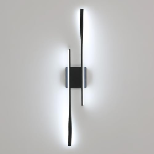 Comely LED Wandleuchte Innen, 27 W LED Wandlampe Moderne, Lange Schwarze Wandbeleuchtung für Wohnzimmer Schlafzimmer Korridor Treppe Eitelkeit, 80 CM, 6500 K Comely LED Wandleuchte Innen, 27 W LED Wandlampe Moderne, Lange Schwarze Wandbeleuchtung für Wohnzimmer Schlafzimmer Korridor Treppe Eitelkeit, 80 CM, 6500 K von Comely