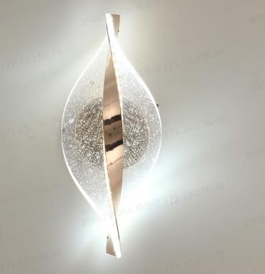 Comely LED Wandleuchten Innen Sternenlicht-Edition, 3 Farbtemperatur Gold 12W 2000LM Wandlampe Innen LED für Schlafzimmer, Wohnzimmer, Flur, 3000K/4500K/6500K von Comely