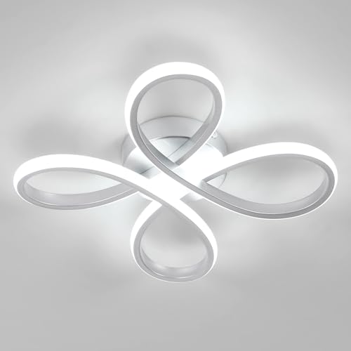 Comely LED Deckenleuchte, Moderne Deckenlampe 30W 3500LM, Silber 6500K Kaltweißes Licht LED Deckenbeleuchtung für Wohnzimmer Schlafzimmer Esszimmer Flur Küche Comely LED Deckenleuchte, Moderne Deckenlampe 30W 3500LM, Silber 6500K Kaltweißes Licht LED Deckenbeleuchtung für Wohnzimmer Schlafzimmer Esszimmer Flur Küche von Comely