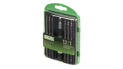 SALKI 12 in 1 Präzisionsschraubendreher-Set - 7-teiliger Präzisionswerkzeugsatz, für DIY, Elektronikreparatur, Uhren, Brillen SALKI 12 in 1 Präzisionsschraubendreher-Set - 7-teiliger Präzisionswerkzeugsatz, für DIY, Elektronikreparatur, Uhren, Brillen von salki