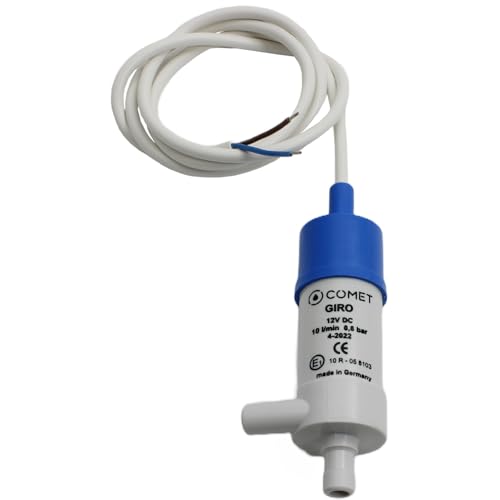 Comet GIRO Verstärkerpumpe Durchlaufpumpe Wasserpumpe 12V 10 l/min 0,5 bar 5 m von Comet