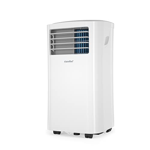 Comfee Mobiles Klimagerät MPPH-09CRN7, 9000 BTU 2,6kW, Kühlen&Ventilieren&Entfeuchten, Raumgröße bis 88m³(33㎡), Mobile Klimaanlage mit Abluftschlauch, Weiß von Comfee