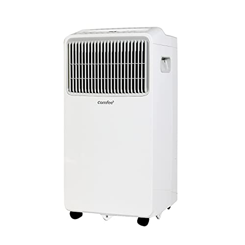 Comfee Mobiles Klimagerät MPPHA-07CRN7, 7000 BTU 2,0kW, Kühlen&Ventilieren&Entfeuchten, Raumgröße bis 68m³(25㎡), Mobile Klimaanlage mit Abluftschlauch von Comfee