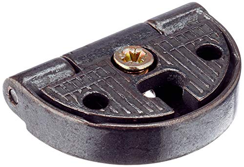 Comferut Scharnier im Stil für Möbeltüren aus Povera Massivholz, bronzefarben von COMFERUT